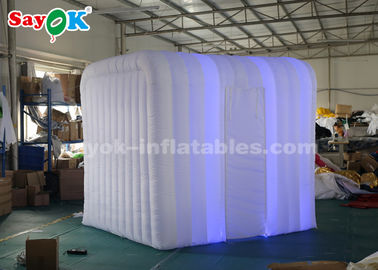 Nadmuchiwany namiot imprezowy 2,5 * 2,3 * 2,2 m Nadmuchiwana fotobudka LED do reklamy CE SGS ROHS