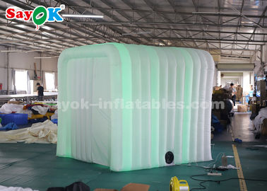 Nadmuchiwany namiot imprezowy 2,5 * 2,3 * 2,2 m Nadmuchiwana fotobudka LED do reklamy CE SGS ROHS