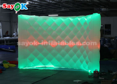 Nadmuchiwane studio fotograficzne Atrakcyjna nadmuchiwana ściana tła LED Photo Booth z pilotem