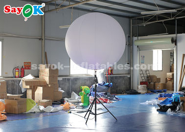 Nadmuchiwany balon LED na statywie ze światłem halogenowym lub światłem RGB do reklamy zdarzeń