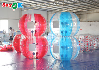 Nadmuchiwane gry na świeżym powietrzu 1,5 m TPU Nadmuchiwane gry sportowe Bubble Soccer Ball dla dzieci / dorosłych