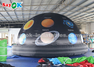 Przenośne 6-metrowe wysadzone planetarium do edukacji naukowej dla dzieci