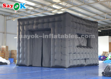 Nadmuchiwany namiot 4.6x5.25x3.3m nadmuchiwany symulator golfa namiot z ekranem o dużym wpływie Indoor Sport Golf Training Cage