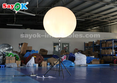 1,2m Nadmuchiwane oświetlenie Dekoracja Balony stojące na targi reklamowe