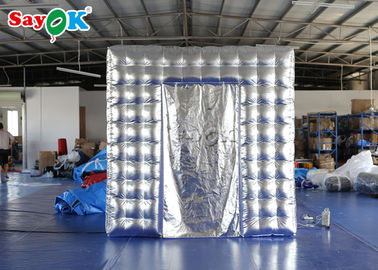 Nadmuchiwany namiot imprezowy Wodoodporny nadmuchiwany fotobudka LED do reklamy / promocji