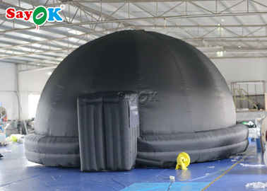 6-metrowy namiot kopułowy Black Blow Up Planetarium 100% zaciemnienia do szkoły