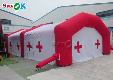 Nadmuchiwany namiot ratunkowy Wodoodporny duży nadmuchiwany namiot medyczny / namiot szpitala polowego