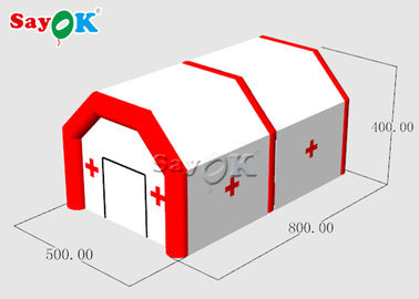 Nadmuchiwany namiot ratunkowy Wodoodporny duży nadmuchiwany namiot medyczny / namiot szpitala polowego