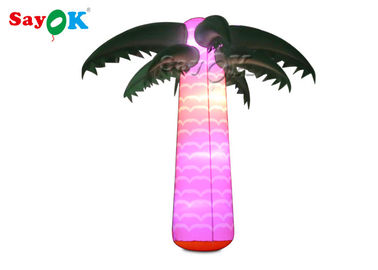Wodoodporne nadmuchiwane oświetlenie Dekoracje Świąteczne palmy kokosowe Światło