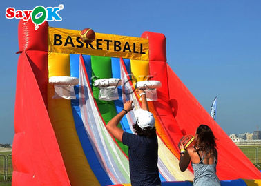 Air Tight Three Hoops Nadmuchiwana gra sportowa do koszykówki z dmuchawą CE Nadmuchiwane gry dla dorosłych