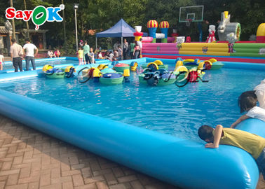 Zbiornik na wodę nadmuchowy dla dorosłych, dzieci, pływania, basen na powietrze do zabawy w parkach wodnych / pvc
