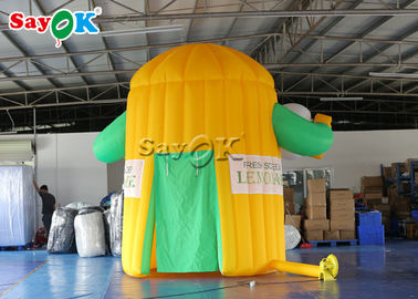 Niestandardowy namiot nafalowy namiot nafalowy namiot roboczy PVC 3*3*4mH namiot nafalowy z lemoniadą