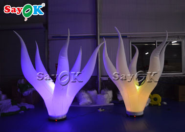 Dostosowane nylonowe nadmuchiwane wodorosty LED 3m na festiwal