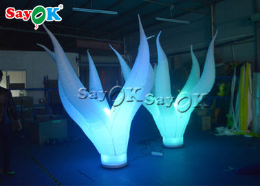Dostosowane nylonowe nadmuchiwane wodorosty LED 3m na festiwal