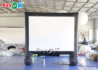 Blow Up Movie Screen 2,5x1,9mH Mały przenośny komercyjny nadmuchiwany ekran na zewnątrz