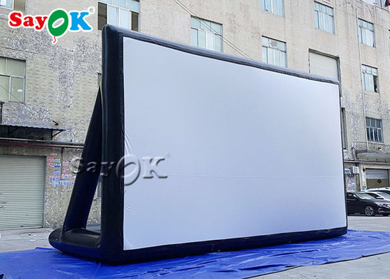 Nadmuchiwany ekran kinowy Impreza plenerowa 9m Nadmuchiwany ekran kinowy z PVC