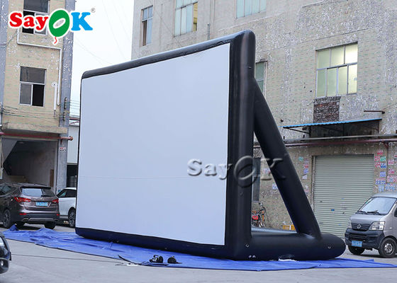 Nadmuchiwany ekran kinowy Impreza plenerowa 9m Nadmuchiwany ekran kinowy z PVC