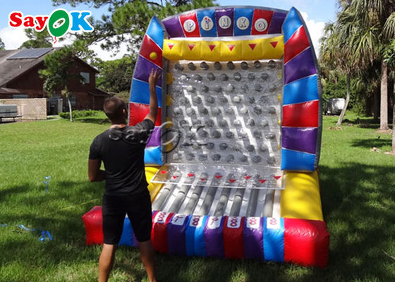 Nadmuchiwane gry na świeżym powietrzu Karnawał nadmuchiwana gra sportowa Plinko dla dorosłych dzieci