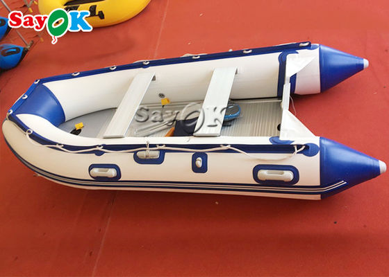 Heat Sealed Blue PVC Nadmuchiwane łodzie Water Fun Blow Up Boat 2 Person