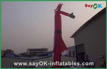 Air Dancer Rental Christmas Santa 6m 750w Dmuchawa Air Dancer Nadmuchiwane produkty