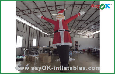 Dancing Air Puppets Święty Mikołaj Reklama Nadmuchiwany Tancerz Powietrza Na Boże Narodzenie Świętuj