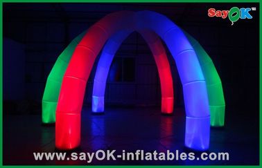 Namiot reklamowy Pająki Nadmuchiwana dekoracja oświetleniowa z LED