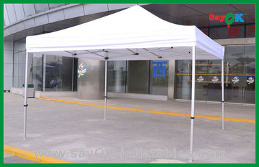 Namiot z baldachimem ogrodowym Niestandardowy 3x3m Biały Pop Up Składany namiot Altana do reklamy promocyjnej