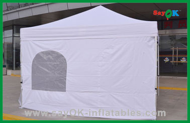 Namiot z baldachimem ogrodowym Niestandardowy 3x3m Biały Pop Up Składany namiot Altana do reklamy promocyjnej