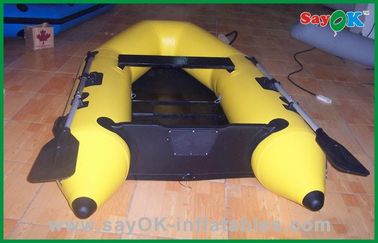 Ciepłoszczelny żółty PVC Nadmuchiwane łodzie Lekki ponton