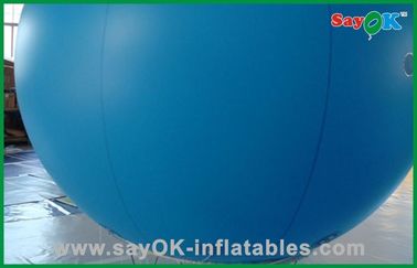 Niebieski kolor nadmuchiwany wielki balon na imprezę plenerową