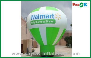 Kolor zielony Balon nadmuchiwany Handlowy Gigantyczne Balony Helowe