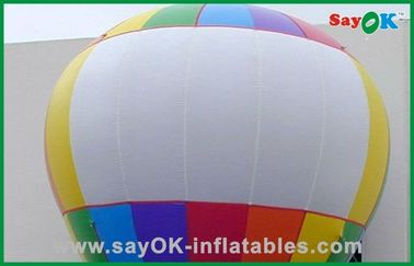 Niestandardowy Rainbow nadmuchiwany Grand Balloon na świąteczne dekoracje