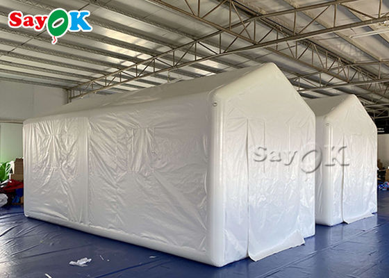 Nadmuchiwany namiot na słupie Nadmuchiwane awaryjne namioty izolacyjne medyczne 6x3x3mH