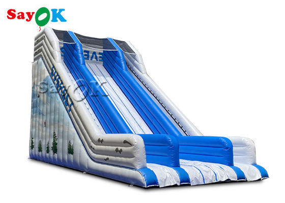 Commercial Winter Inflatable Bouncer Slide For Water Parks