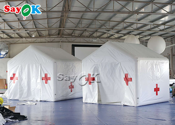 Polowy namiot szpitalny Mobilny nadmuchiwany namiot ratunkowy 3x3mH na pole wojskowe