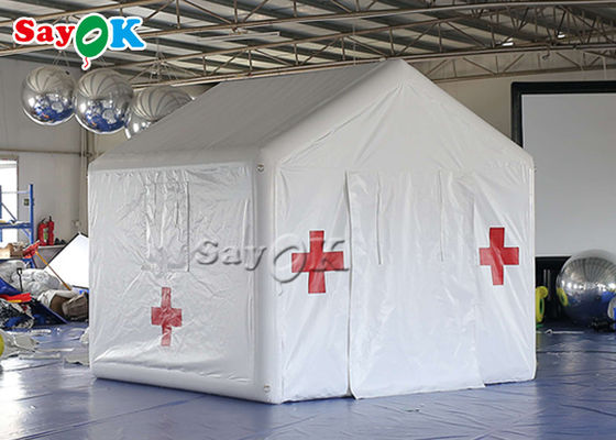 Polowy namiot szpitalny Mobilny nadmuchiwany namiot ratunkowy 3x3mH na pole wojskowe