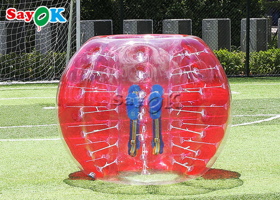 Nadmuchiwana gra w piłkę Gra na świeżym powietrzu TPU PVC Body Zorb Transparent Bubble Football Balls
