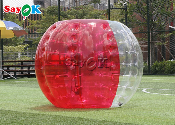 Nadmuchiwana gra w piłkę Gra na świeżym powietrzu TPU PVC Body Zorb Transparent Bubble Football Balls