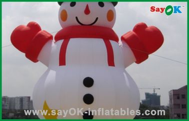 Christmas Santa Snowman Nadmuchiwane dekoracje świąteczne 5m wysokości