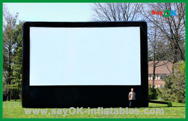 Nadmuchiwany ekran filmowy Mocny nadmuchiwany ekran filmowy do użytku rodzinnego Niestandardowe pontony reklamowe