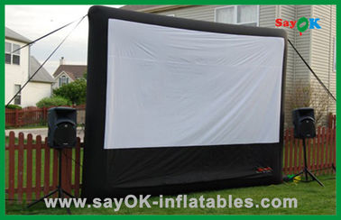 Nadmuchiwany ekran filmowy Mocny nadmuchiwany ekran filmowy do użytku rodzinnego Niestandardowe pontony reklamowe