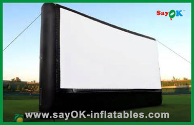 Airblown nadmuchiwany ekran filmowy Giant PVC Platic nadmuchiwany billboard mobilny wysadzany ekran filmowy na ślub