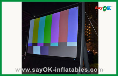 Zewnętrzny przenośny nadmuchiwany ekran filmowy Przenośny ekran projektora powietrza Nadmuchiwany ekran
