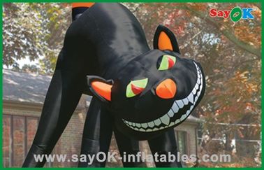 Halloween Cat nadmuchiwane dekoracje na wakacje