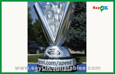 Reklama Giant Inflatable Trophy Cup Strong 210D tkanina poliestrowa
