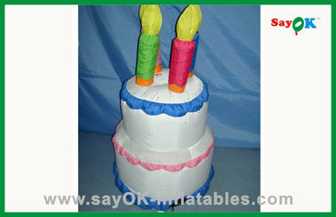 Backyard Party Cute PVC Plastic Nadmuchiwany tort urodzinowy do dekoracji