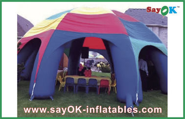 Turystyka Plandeka pcv Nadmuchiwany namiot pneumatyczny Pająk Wodoodporny dla rodziny Outdoor Camping Niestandardowy namiot reklamowy