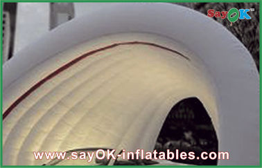 Ogromny biały nadmuchiwany namiot powietrzny dla handlu Pokaż / Reklama Oxford Cloth