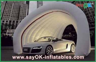 Ogromny biały nadmuchiwany namiot powietrzny dla handlu Pokaż / Reklama Oxford Cloth