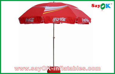 Namiot kempingowy z baldachimem Aluminiowy parasol słoneczny ze stojakiem Zewnętrzne parasole tarasowe do reklamy